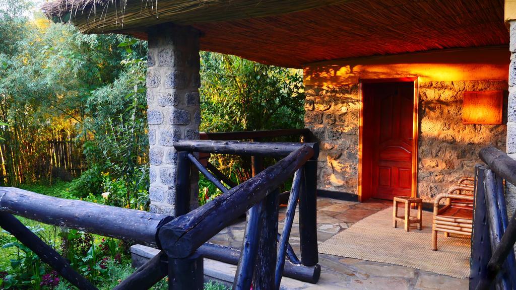 Le Bambou Gorilla Lodge Kinigi Rum bild